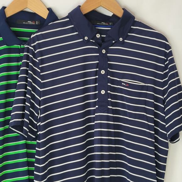 Ralph Lauren- RLX- Sport Polo bundle- 2 shirts- size Large - Picture 3 of 8